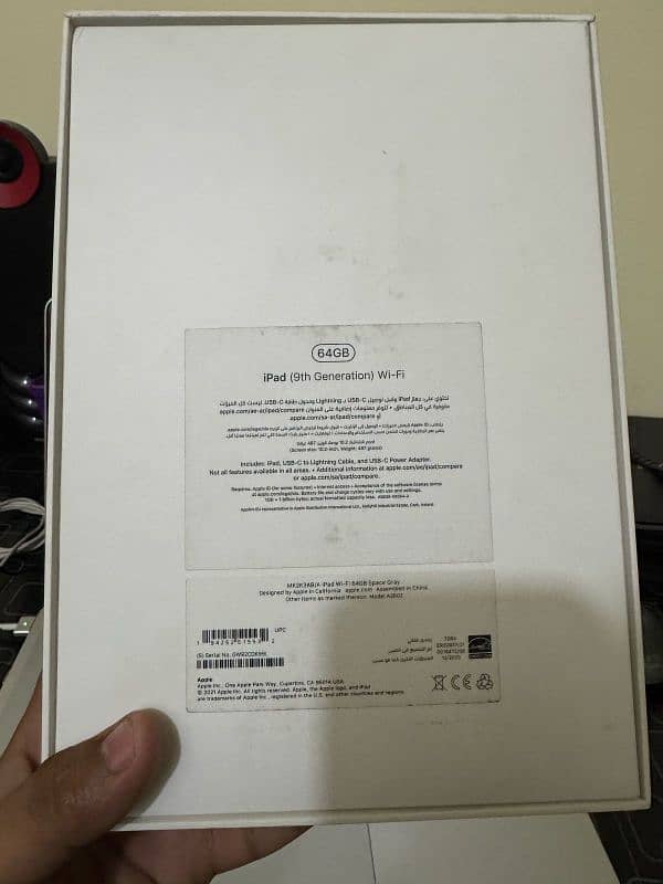 brand new ipad 9th generation complete box in Apple official warranty 6