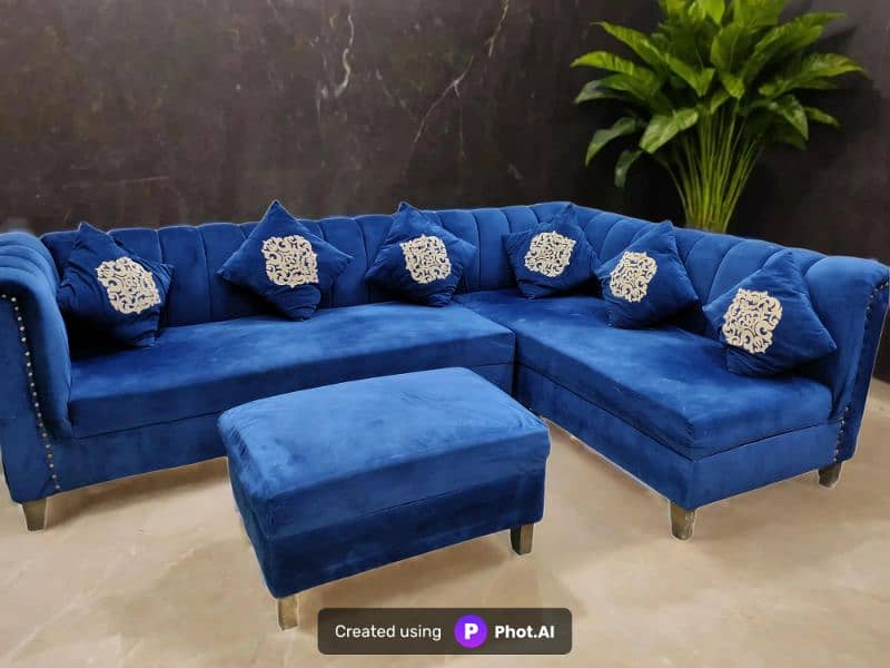 Sofa Set / L shape sofa / Poshes sofa / 7 seater sofa / Luxury Sofa 1