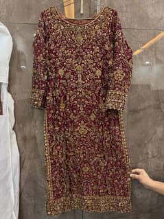 Libas e Khas Beautiful Farshi Lehnga in excellent condition