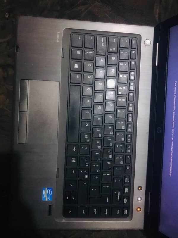 HP laptop core I5 8 gb ram 3