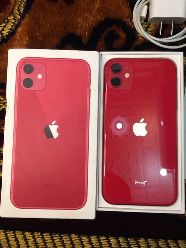 iPhone 11 Red USA LLA Model 64Gb 8