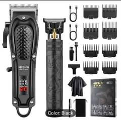 HIENA PRO Professional Hair Clipper, model HYN-212 and trimmer