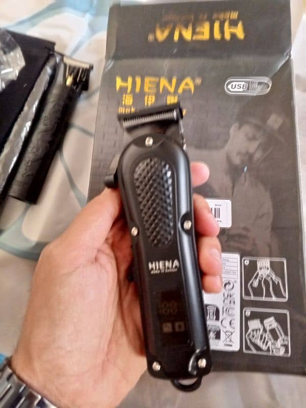 HIENA PRO Professional Hair Clipper, model HYN-212 and trimmer 3