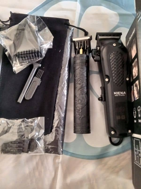 HIENA PRO Professional Hair Clipper, model HYN-212 and trimmer 4