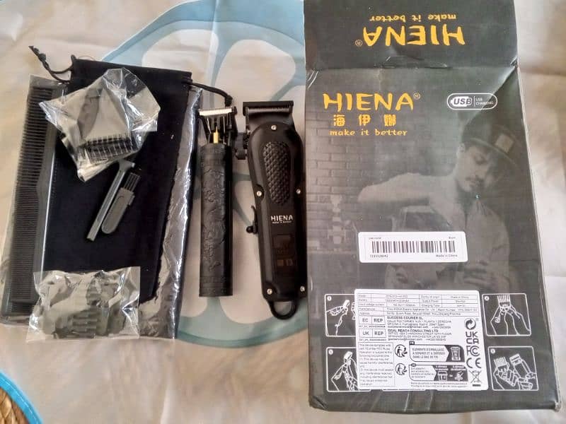 HIENA PRO Professional Hair Clipper, model HYN-212 and trimmer 5