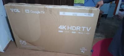 Brand TCL. Google TV 4k HDR with Dolby audio new