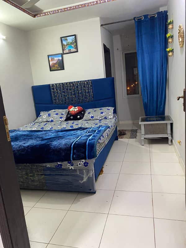 1 bed fully furnished for daily reservation. 2