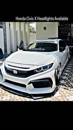 CIVIC X BUMPER KITS (all kind of Original and aftermarket bumpers)