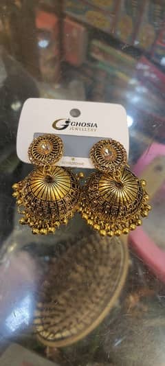 Earings For Girls Antique Style Jhumki /03042538943