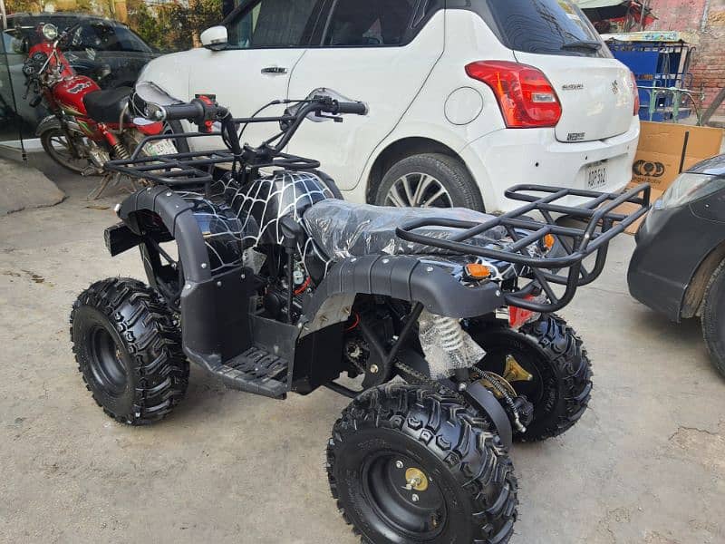 97cc revers gear Atv quad wheels home delivery all Pakistan 4