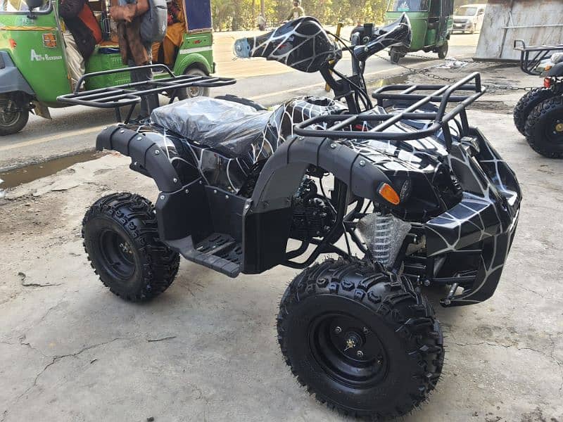 97cc revers gear Atv quad wheels home delivery all Pakistan 6