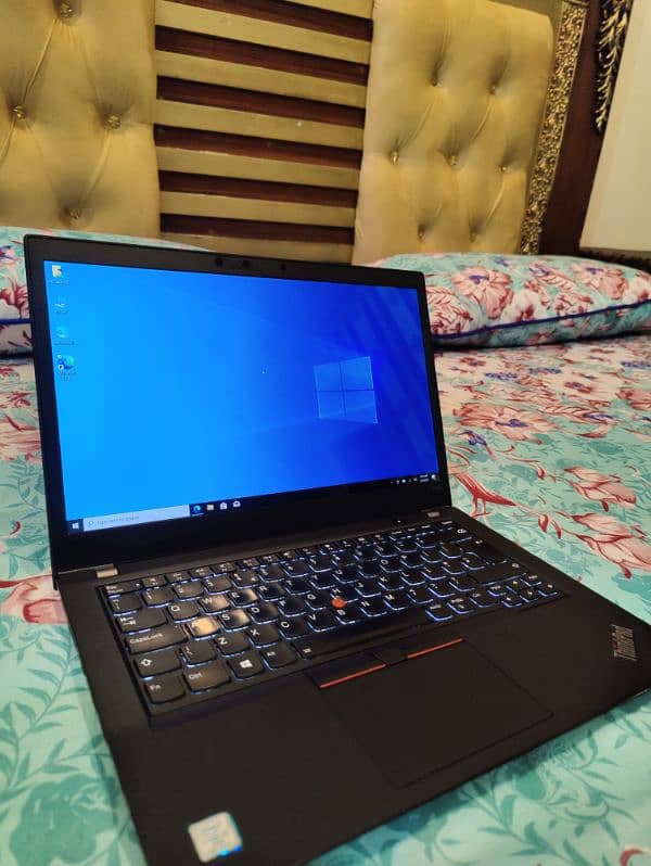 Lenovo T480s Core i7 8th • 256Gb Nvme 8Gb Ram • 14 inch FHD Touch 1080 1