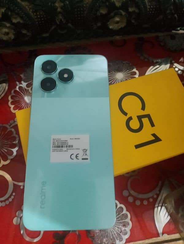 Realme C51 4+4 64Gb complete stuff Like New 2