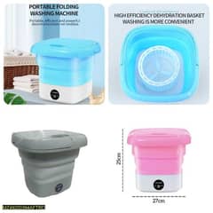 MINI FOLDABLE WASHING MACHINE WITH FREE HOME DELIVERY