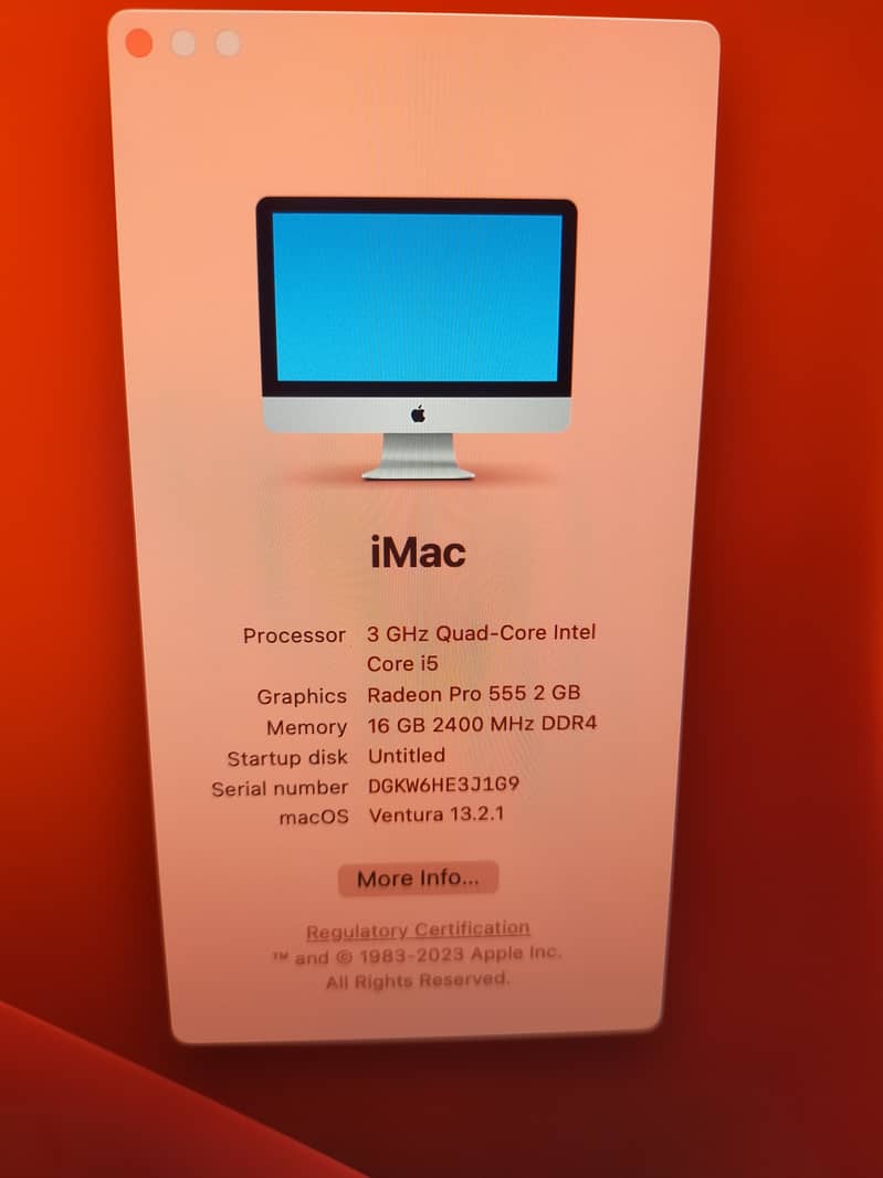 Imac 2017 10/10 condition 1