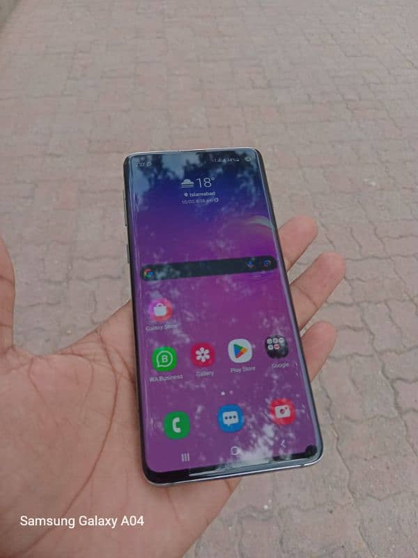 Samsung Galaxy S10 8+128gb Dual Sim PTA Approved 6