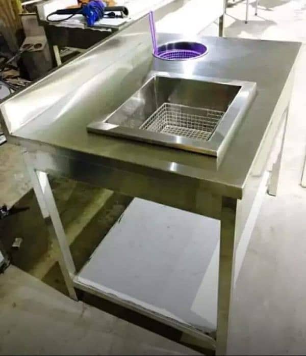 cooking range /  pizza oven / deep fryer 17