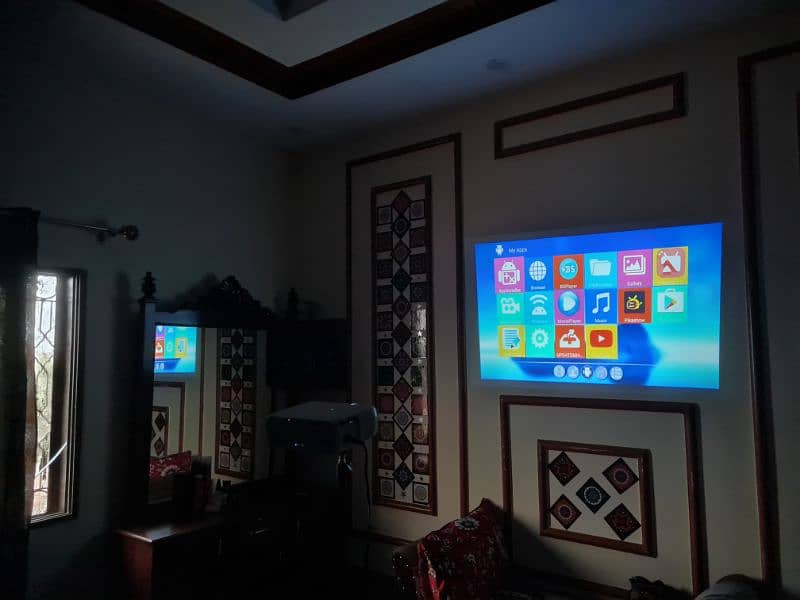 Everycom x7 android LED Projector 4