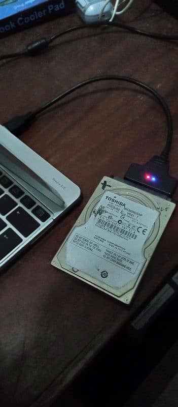 500gb laptop, computer and mobile hdd with free SATA To USB connector 0