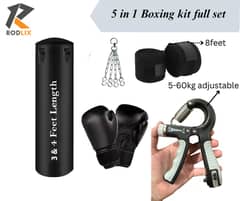 5in1 Adult size boxing kit punching kit available premium quality