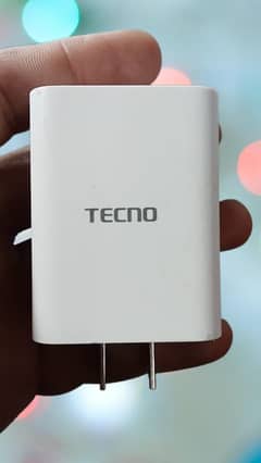 Tecno 33 watt charger original 100%