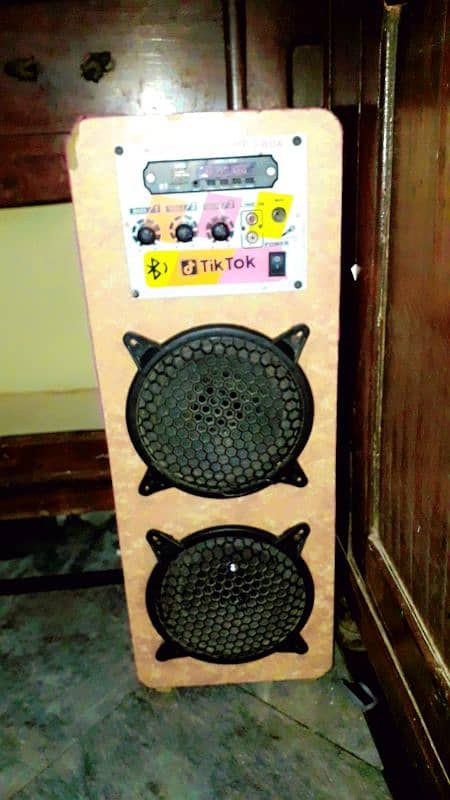 Big speker 6 inch two speakers bluetooth 1