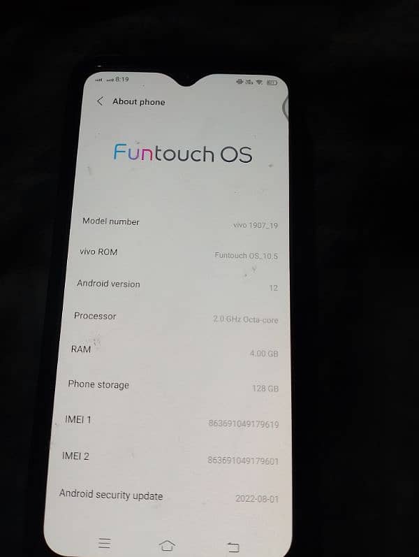 vivo s1 all okay 03143292599 3