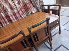 Dining Table With Four Chairs