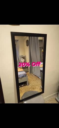 New Frame mirror Full length mirror Black mirror shesha sasta mirror