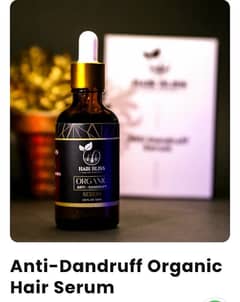 Anti-Dundruff Organic hair serum, hair growth and anti hair fall.