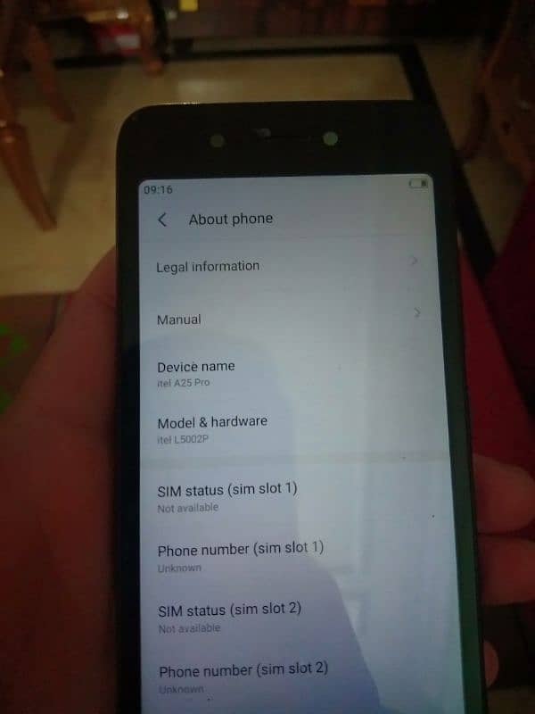 itel A25. Pro for sale everything working 5