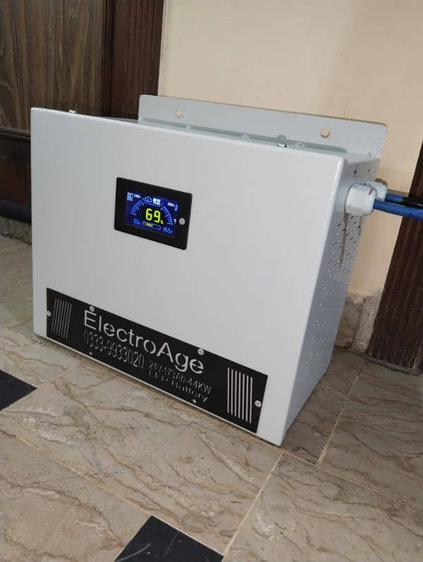 24v 125ah Lithium iron phosphate battery for solar 4