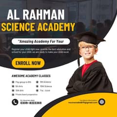 AL RAHMAN SCIENCE ACADEMY wapda town campus