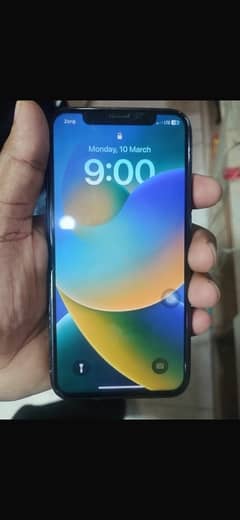 I phone x pta approved 256gb 03184070143