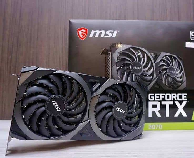 3070 MSI Ventus 2x oc with box 0