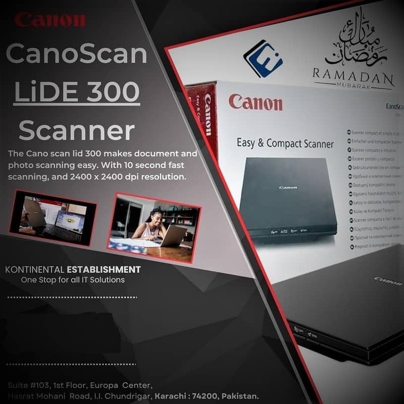 CanoScan LiDe 300 Scanner 0