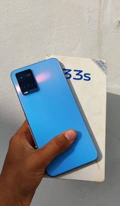 vivo y33s 8/128 with box 0326**75+72-596