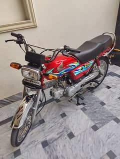 Honda CD 70 Model 2024 Lush Condition