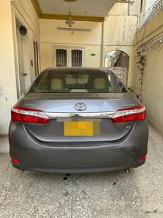 Toyota Corolla GLI 2016 model grey original color