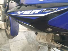 yamaha ybr 2023 model air scoop new condition