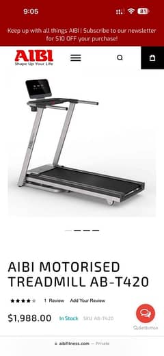 AiBi brands Treadmill