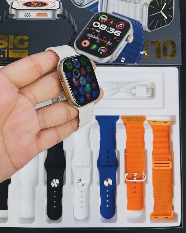 Apple Ultra Smart Watch 7Straps 5