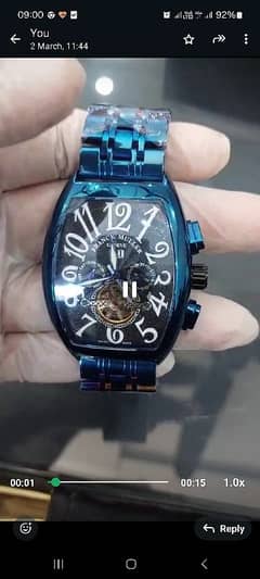 Frank muller only 2 times used watch