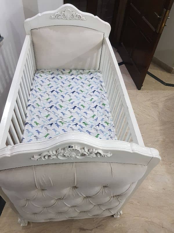 Kids Cot | pure wooden Cot | Baby Crib | Kids Bed | Baby Cot 3