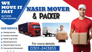 Packer and Mover - Home Shifting service - Shahzore Rental Service