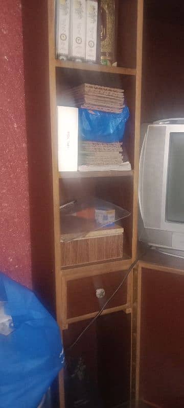 tv rack with LG tv available for sale 1