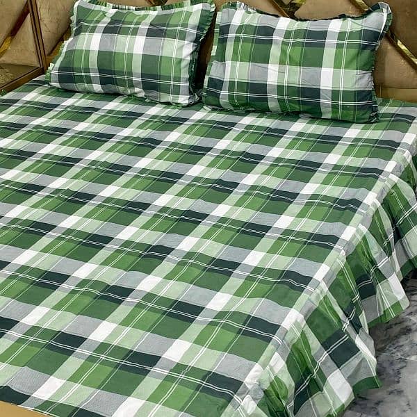 Cotton Frilled Bedsheets 4