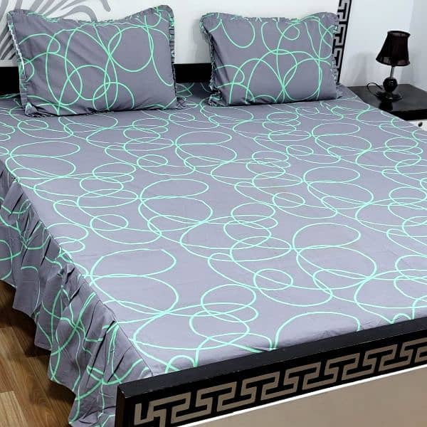 Cotton Frilled Bedsheets 7