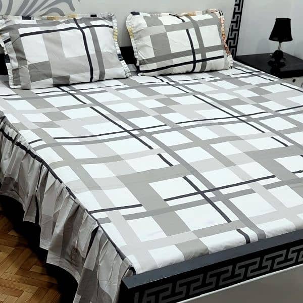 Cotton Frilled Bedsheets 15