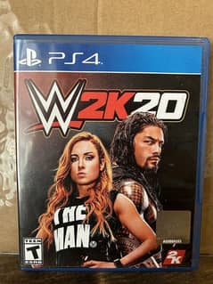 wwe 2k20 ps4 or exchange.  (rdr2,gta,god of war,fifa)